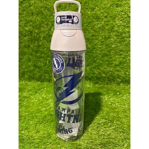 Tervis Venture Tampa Bay Lightning NHL Water Bottle 24oz VersaLid Clear Blue
